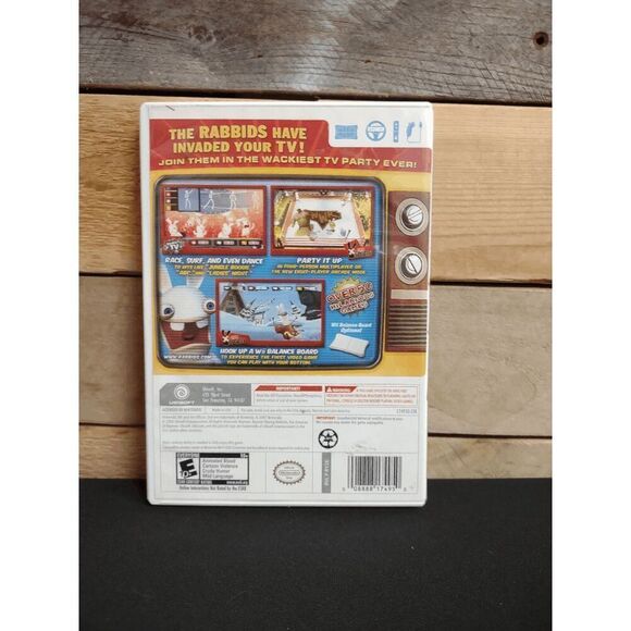 Rayman Raving Rabbids TV Party Nintendo Wii 2008 Video games - Complete - Picture 3 of 3